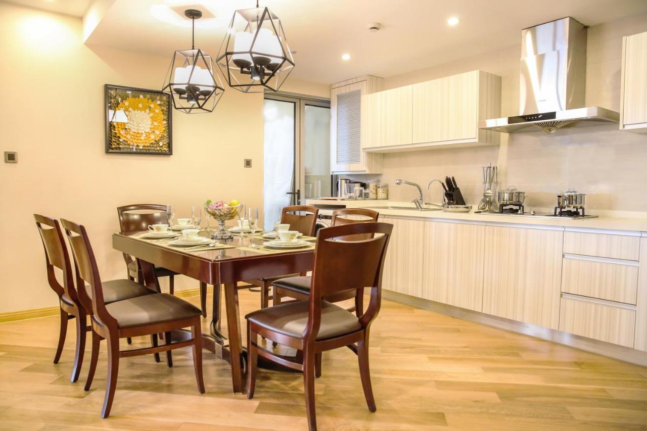 Green Court Residence Jinqiao Diamond שנגחאי מראה חיצוני תמונה