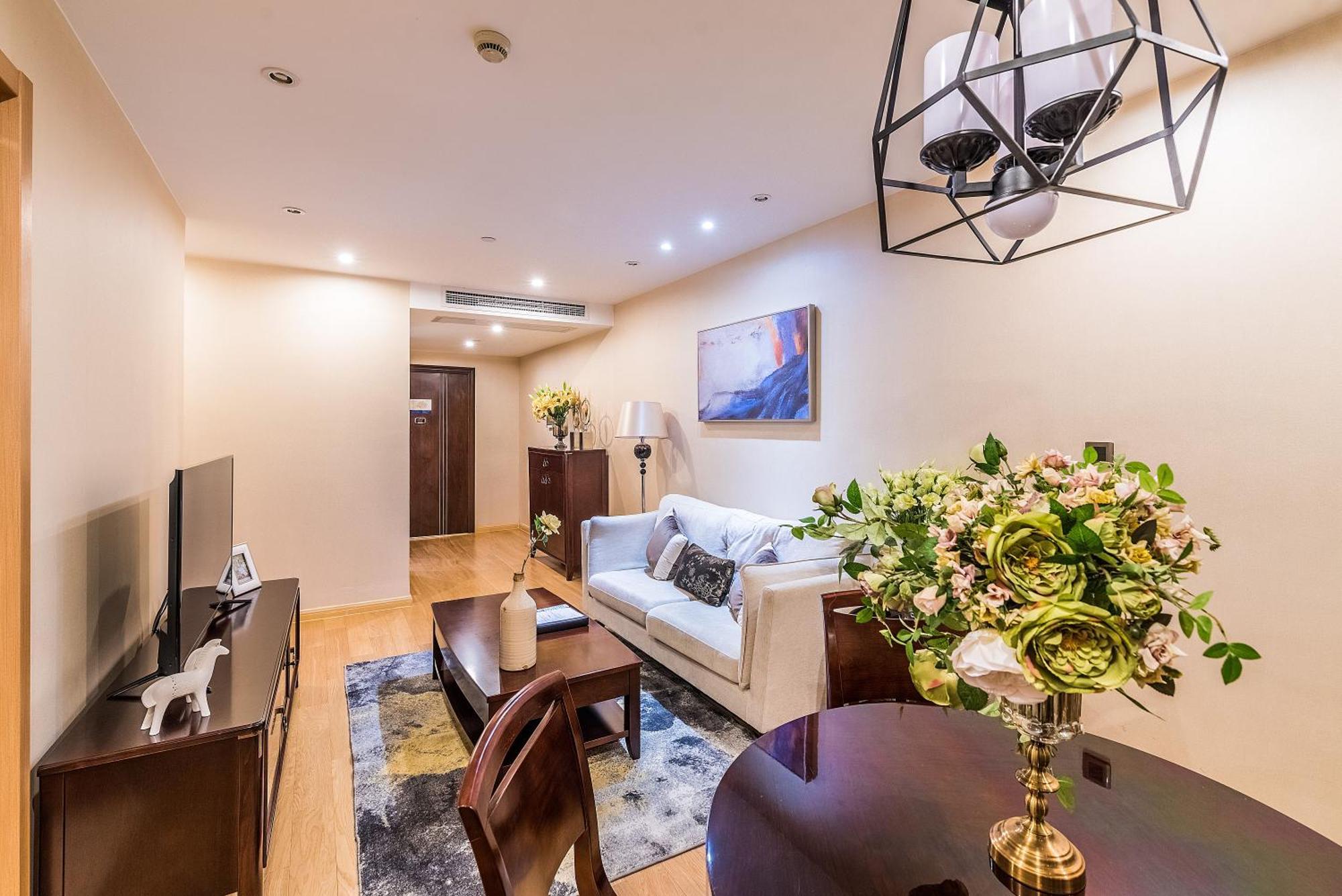 Green Court Residence Jinqiao Diamond שנגחאי מראה חיצוני תמונה