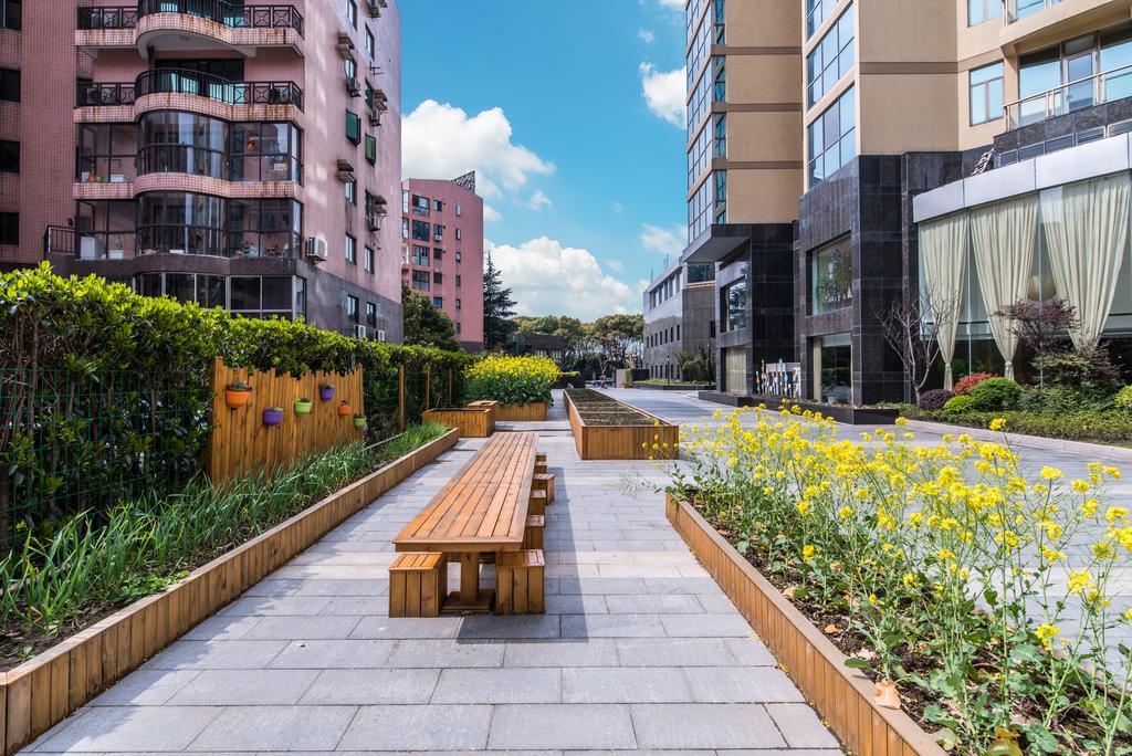 Green Court Residence Jinqiao Diamond שנגחאי מראה חיצוני תמונה