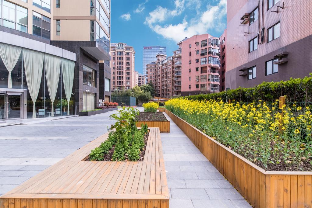 Green Court Residence Jinqiao Diamond שנגחאי מראה חיצוני תמונה