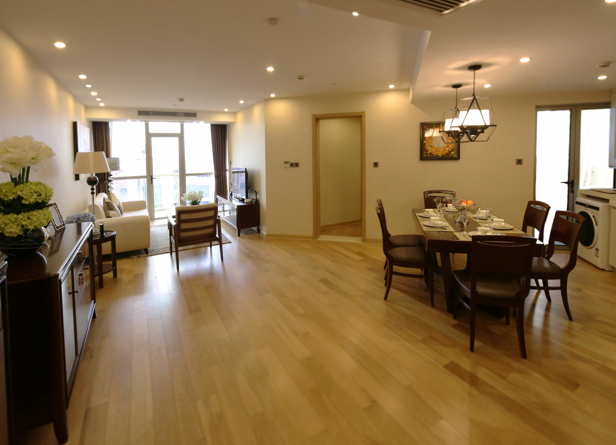 Green Court Residence Jinqiao Diamond שנגחאי מראה חיצוני תמונה