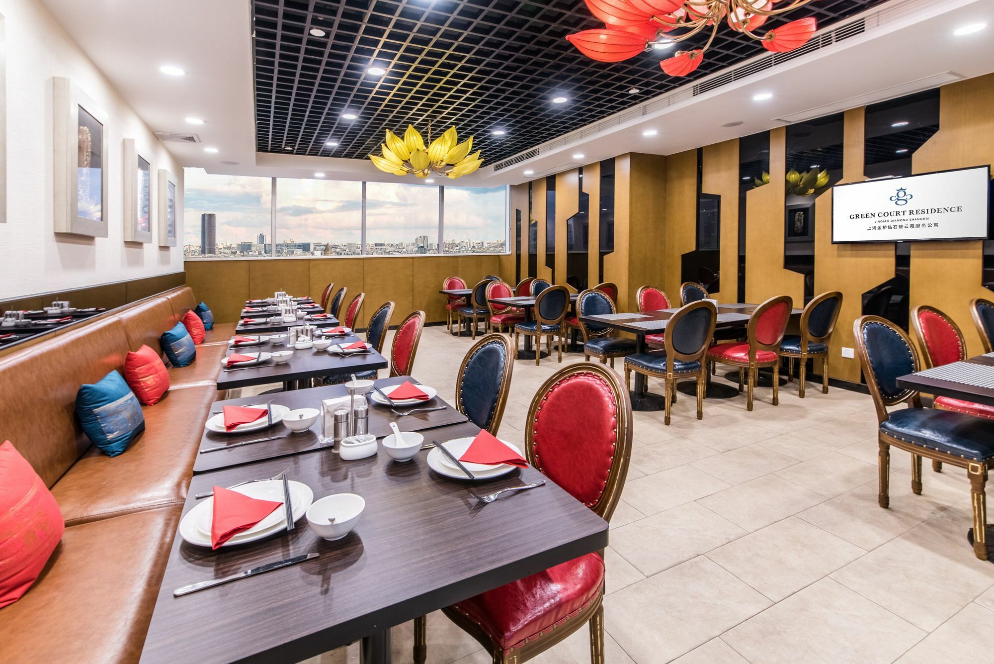 Green Court Residence Jinqiao Diamond שנגחאי מראה חיצוני תמונה